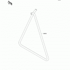 KX85 (KX85-CEF) Подножка