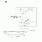 Ninja ZX-14R (ZX1400-EEFA) Accessory(tail grip)