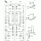 KX85 (KX85-CEF) Передняя вилка