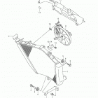 GSX-R600 Radiator (gsx-r600l3 e03)
