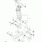GSX-R750 Rear cushion lever (e03)