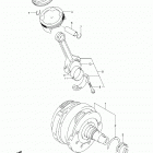 VZR1800,Z Boulevard M109R Коленвал
