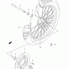 LS650 Boulevard S40 Переднее колесо
