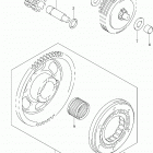 DR-Z400S Муфта стартера
