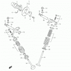 DR200SE Распределительный вал  /  клапана