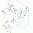 DR-Z125,L Front caliper (dr-z125ll3 e33)