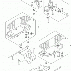 VL800 T,C Boulevard C50 Подножки
