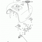 VZ1500 Boulevard M90 Fuel tank (vz1500l3 e33)