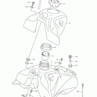 DR-Z125,L Топливный бак