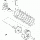 DR-Z125,L Сцепление