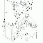 VL1500BTL3 Boulevard C90T Radiator hose (vl1500btl3 e33)