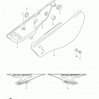 DR200SE Обтекатель рамы