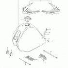 DR200SE Fuel tank (dr200sel3 e28)