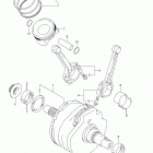VL1500BTL3 Boulevard C90T Коленвал