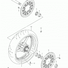 GSX-R600 Переднее колесо