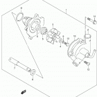 GSX1300R,A Водяной насос