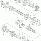 VZ800 Boulevard M50 Трансмиссия