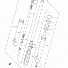 DR-Z125,L Front damper (dr-z125l3 e28)