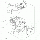 DR-Z125,L Воздухозаборник