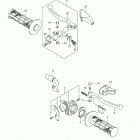 DR-Z125,L Handle lever (dr-z125ll3 e28)