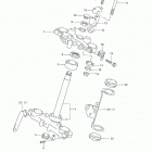 DR650SE Траверса нижняя