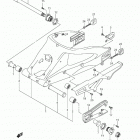 GSX-R1000 Rear swinging arm (gsx-r1000l3 e28)