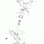 DR-Z125,L Steering stem (dr-z125ll3 e28)