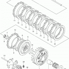 VZ800 Boulevard M50 Сцепление