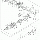 VZ800 Boulevard M50 Propeller shaft  /  final drive gear