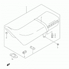 DR200SE Сидение