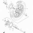 DR650SE Rear wheel (dr650sel3 e28)