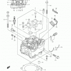 RM-Z450 Головка цилиндра