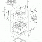 RM-Z250 Головка цилиндра