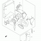 DR650SE Воздухозаборник
