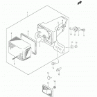 DR200SE Задний фонарь