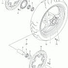 GSX1300R,A Переднее колесо