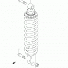 DR-Z125,L Rear shock absorber (dr-z125ll3 e28)