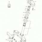 GSX-R750 Траверса нижняя