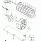 DL650AL3 V-Strom Сцепление