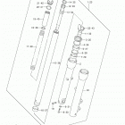 LS650 Boulevard S40 Передняя вилка