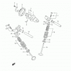 DR650SE Распределительный вал  /  клапана