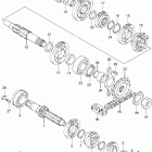 DR-Z400S Трансмиссия