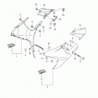 GSX-R750 Side cowling (agq)
