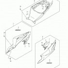 GSX-R600 Frame cover (ags,agt)