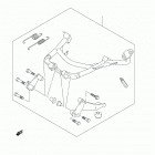 DL650AL3 V-Strom Центральная подножка (опционально)