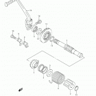 DR-Z125,L Кик стартер