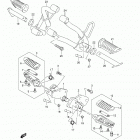 DL650AL3 V-Strom Подножки