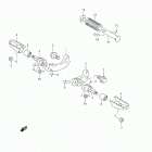 DR200SE Подножки