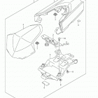 GSX-R1000 Seat tail box (optional) (gsx-r1000l3 e33)