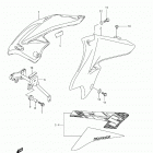 DR-Z125,L Fuel tank cover